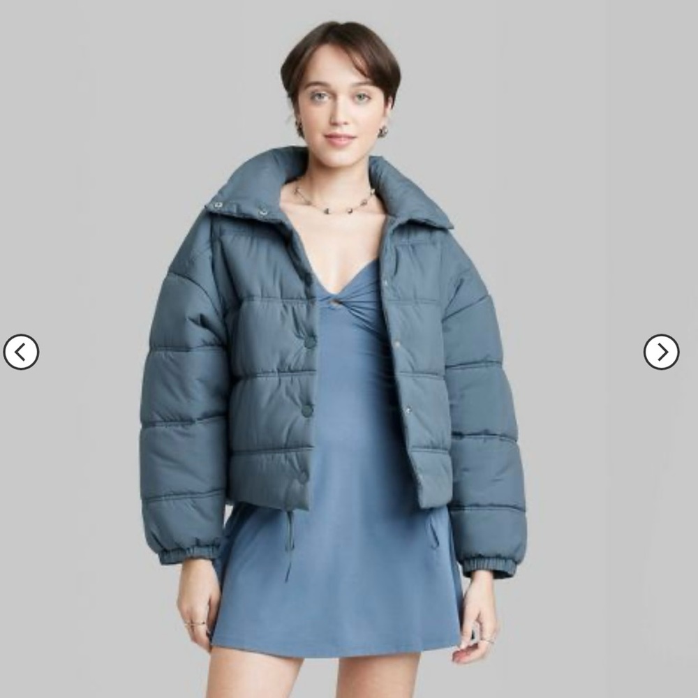 Wild Fable Jacket in Dark Blur